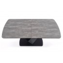 Стол обеденный HALMAR VINSTON темно-серый/черный 180-230/95